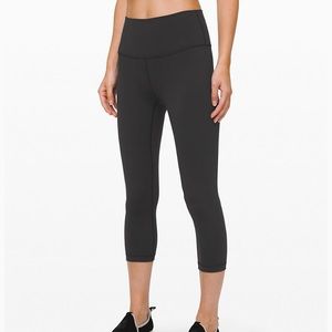 lululemon wunder under crop (high rise) leggings
